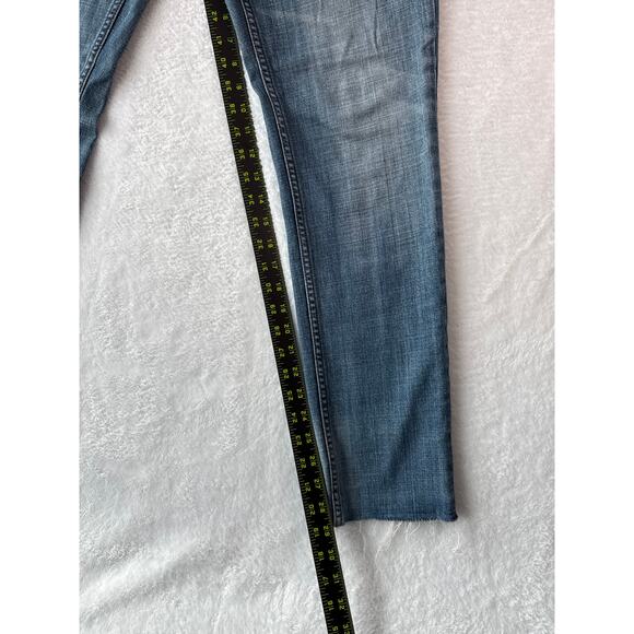 Ralph Lauren Jeans Thompson 650 Women Size 30 Raw Hem Cotton Denim - Picture 5 of 10